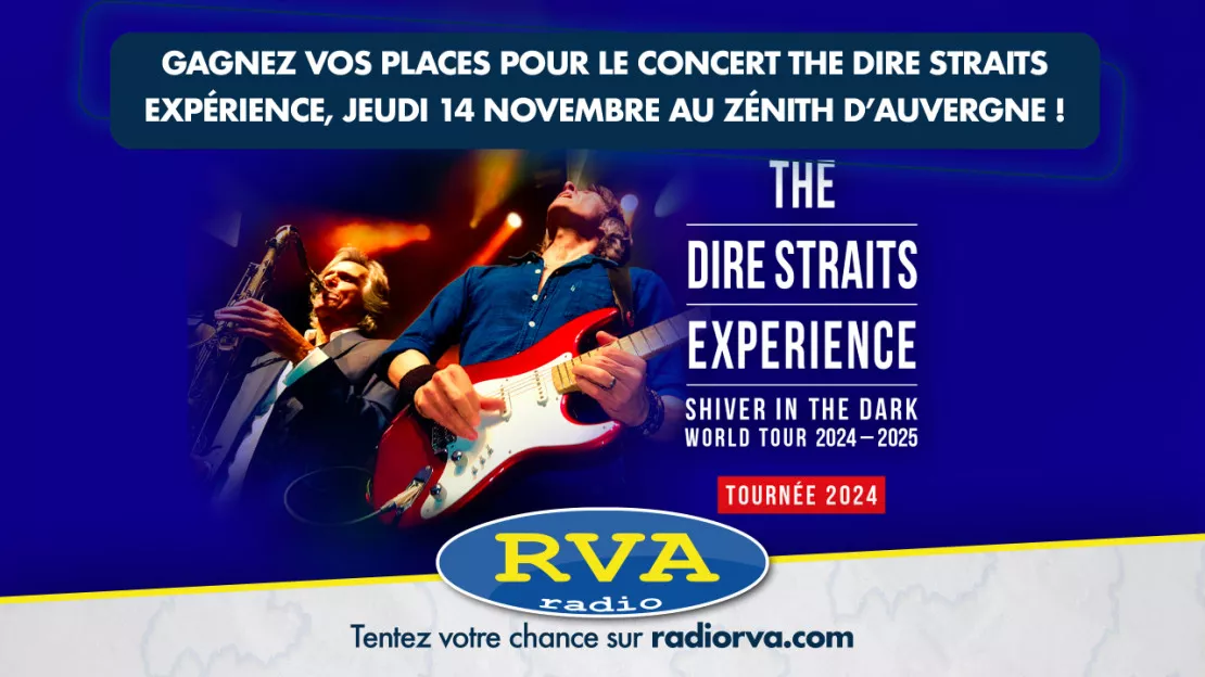 Gagnez vos places pour le concert The Dire Straits Experience au Zénith d'Auvergne !