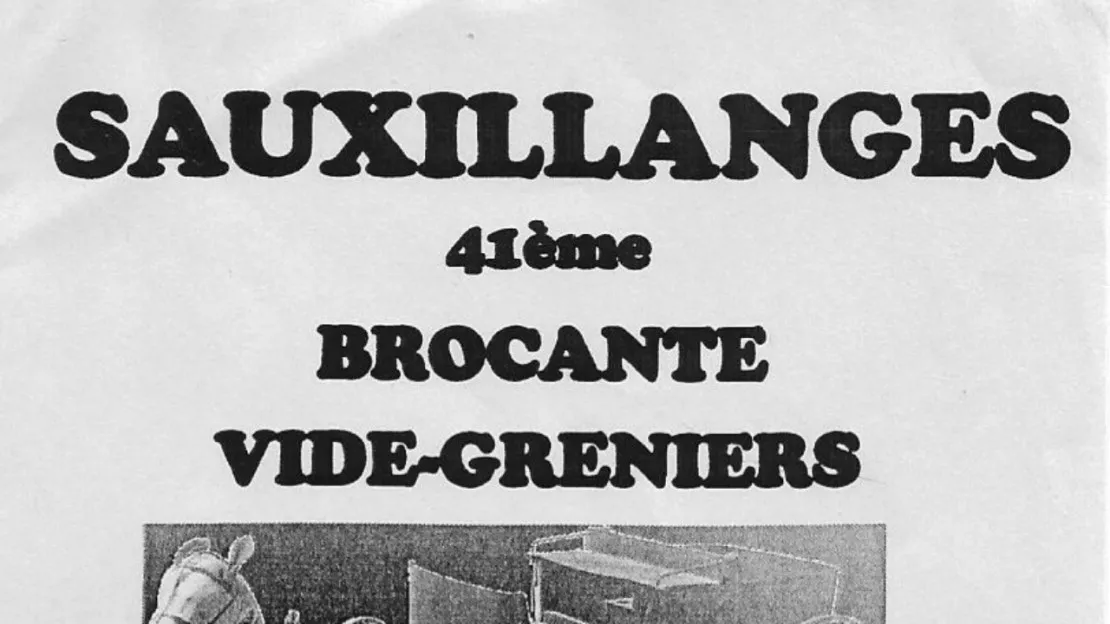 SAUXILLANGES : BROCANTE  /  VIDE GRENIER