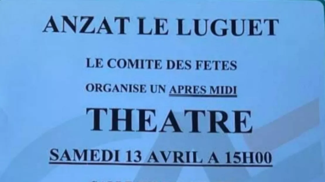 Théâtre - Anzat le Luguet