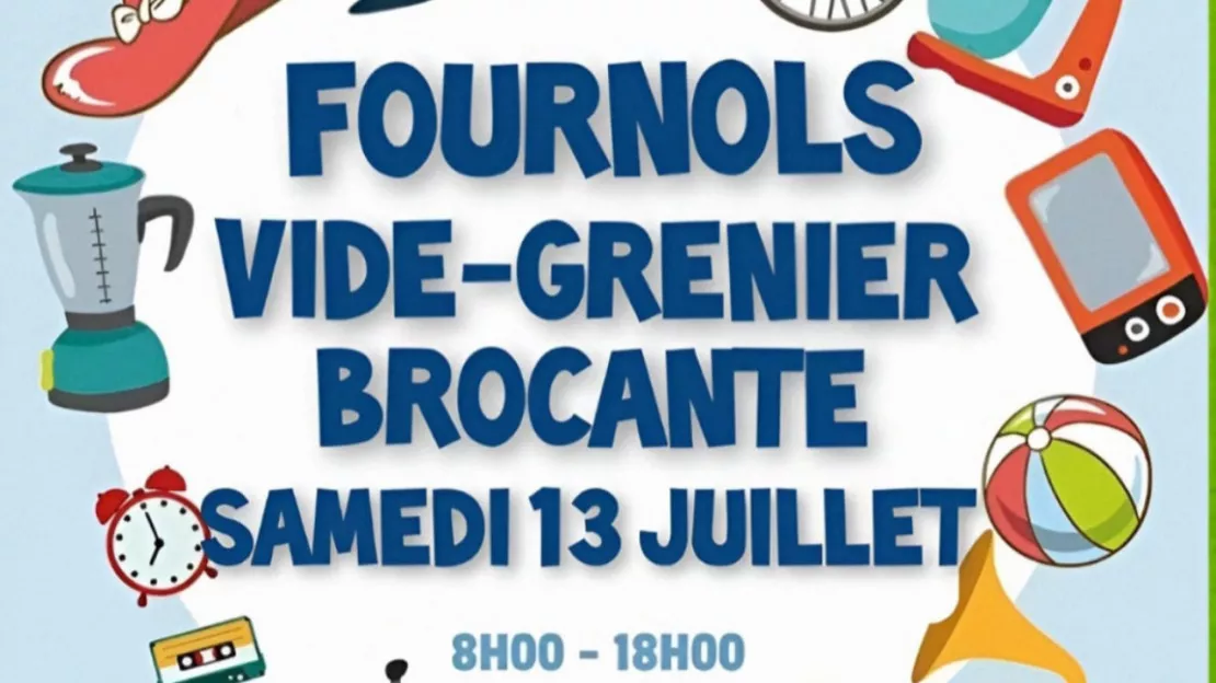 Vide-grenier Brocante - Fournols