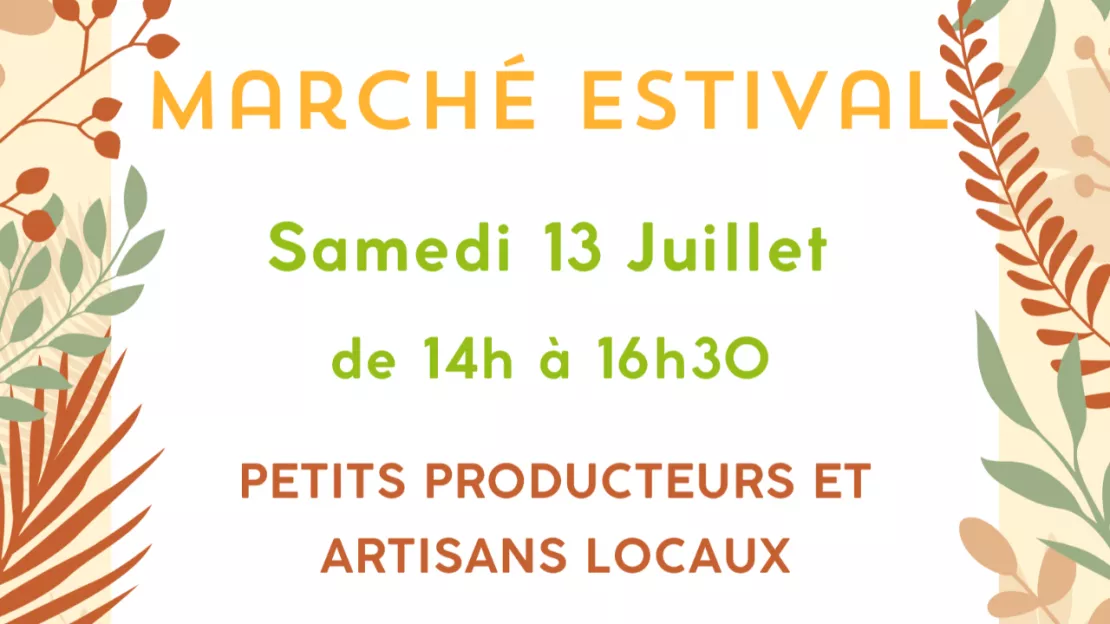 GRANDRIF : MARCHÉ ESTIVAL