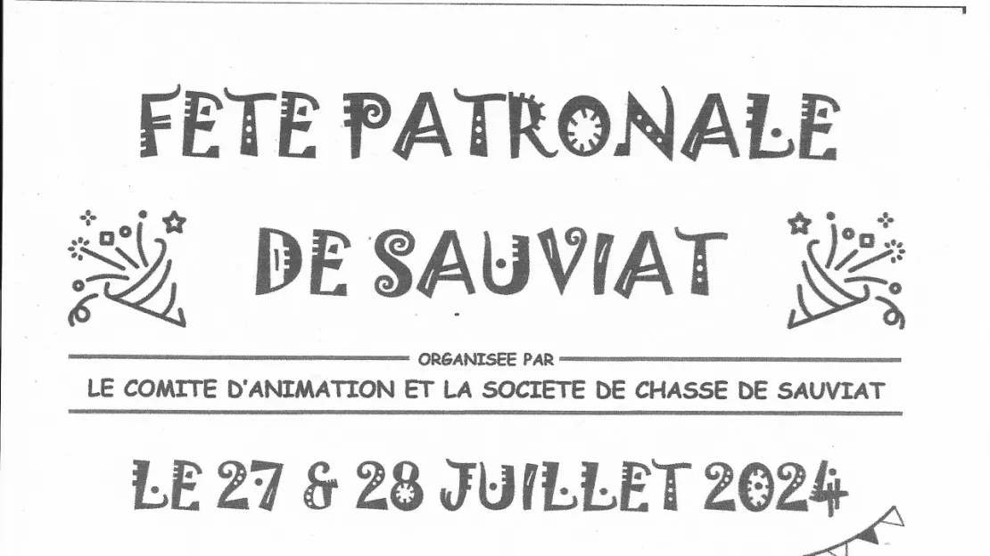 Fête patronale - Sauviat