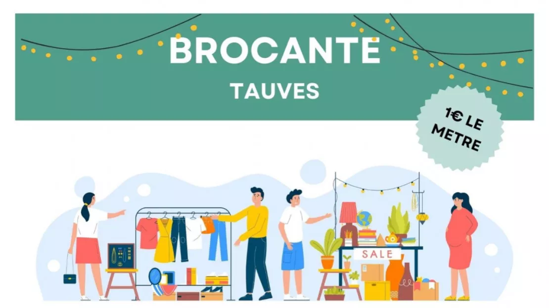 Brocante, Repas et Concert à Tauves (63)