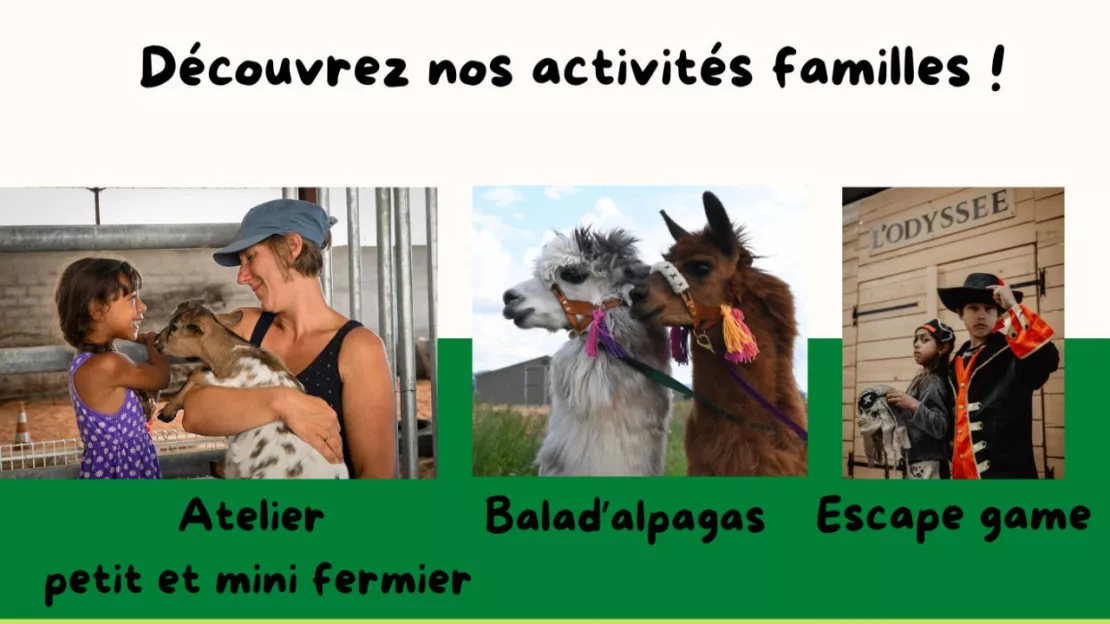 Animations à la ferme