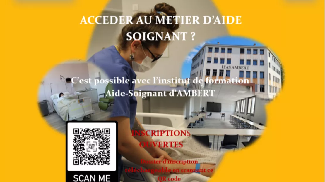 INSCRIPTION FORMATION AIDE SOIGNANT - IFAS AMBERT