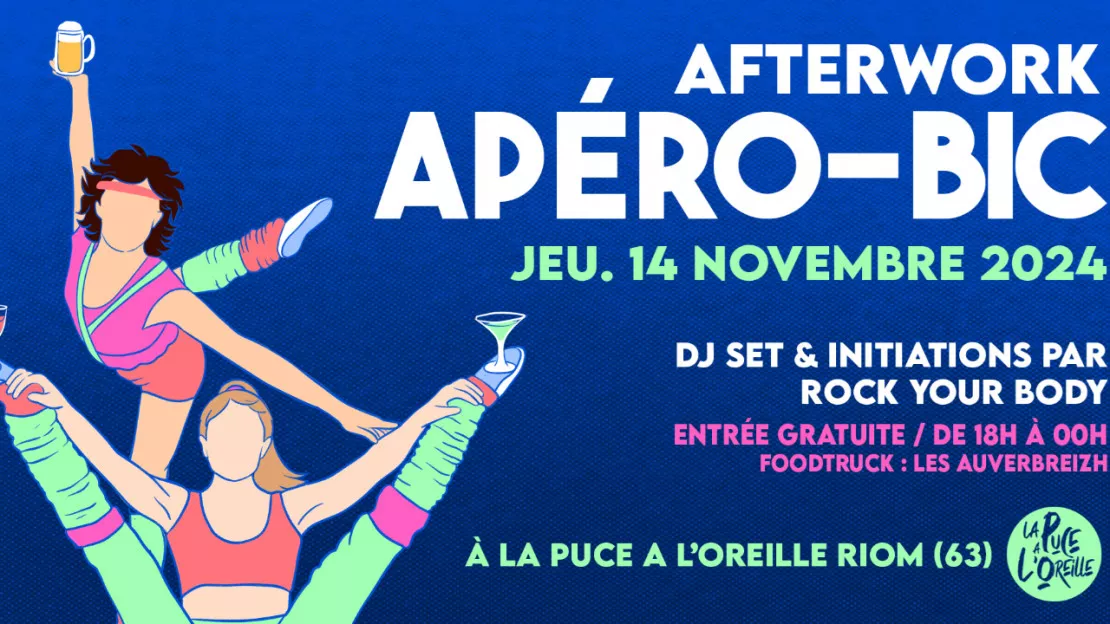 AFTERWORK APÉRO-BIC / LA PUCE A L'OREILLE