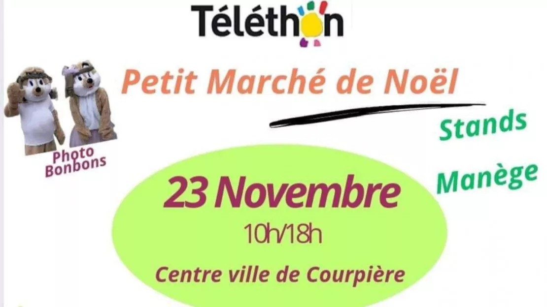 Téléthon multi associations - Courpière