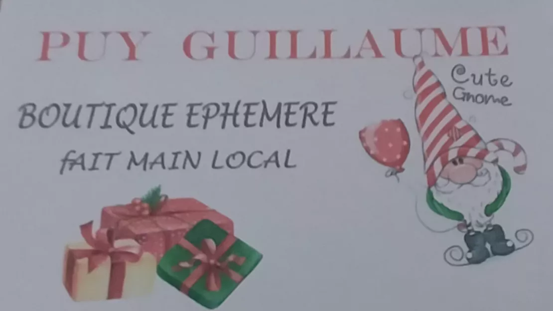 Boutique Artisanale Éphémère - Puy Guillaume