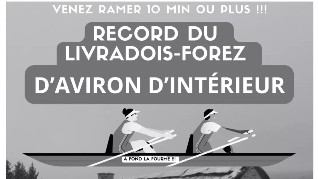 Record du Livradois Forez d'aviron d'intérieur - Valcivières