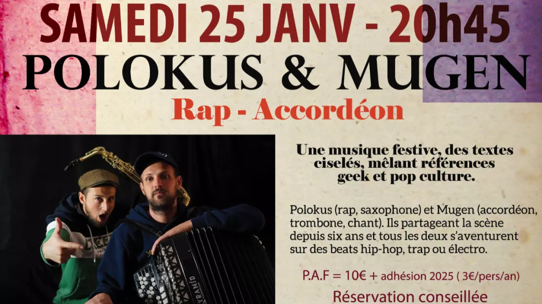 Concert Polokus & Mugen - Brassac Les Mines