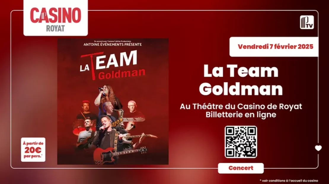 Concert  de La TEAM Goldman - Royat