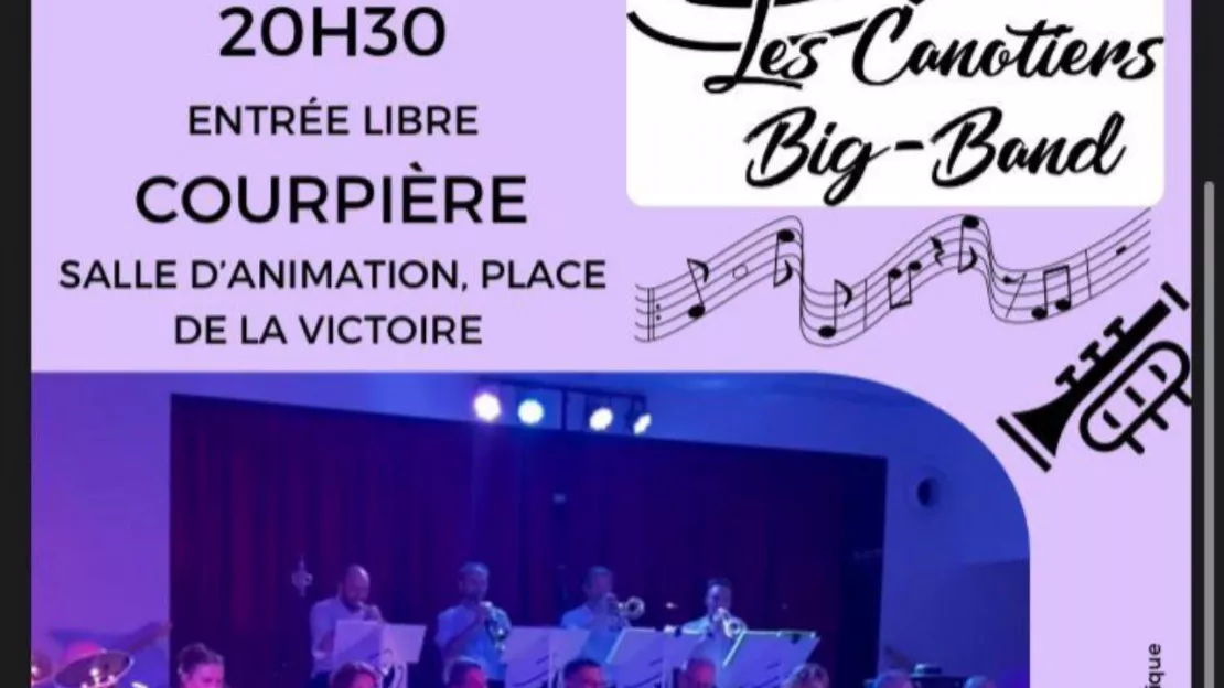 Concert Big Band Les Canotiers - Courpière