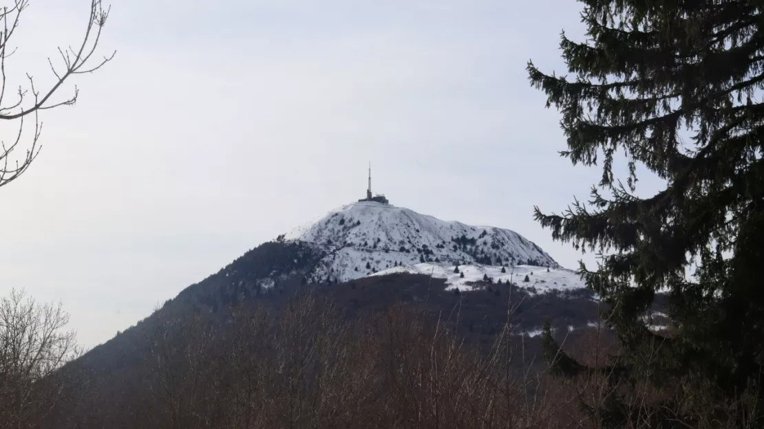 La neige est de retour ce week-end dans le Puy-de-Dôme