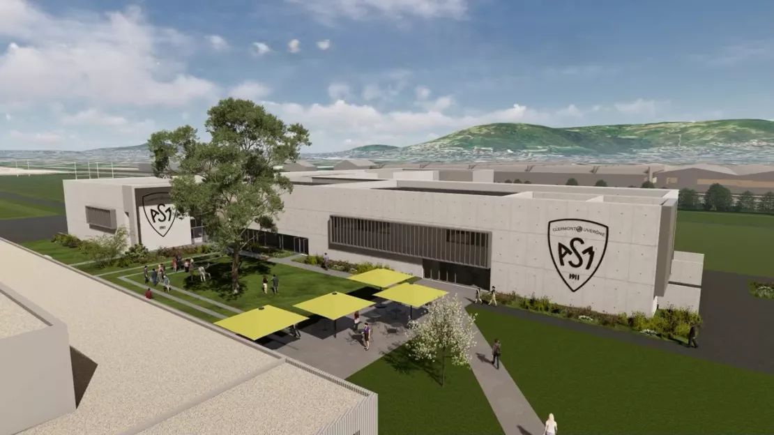 ASM Clermont : premières images de "La Cité du Rugby" prévu pour l'été 2026