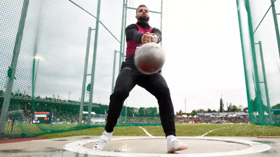 Athlétisme : le lanceur de marteau Yann Chaussinand réalise le meilleur lancer du siècle