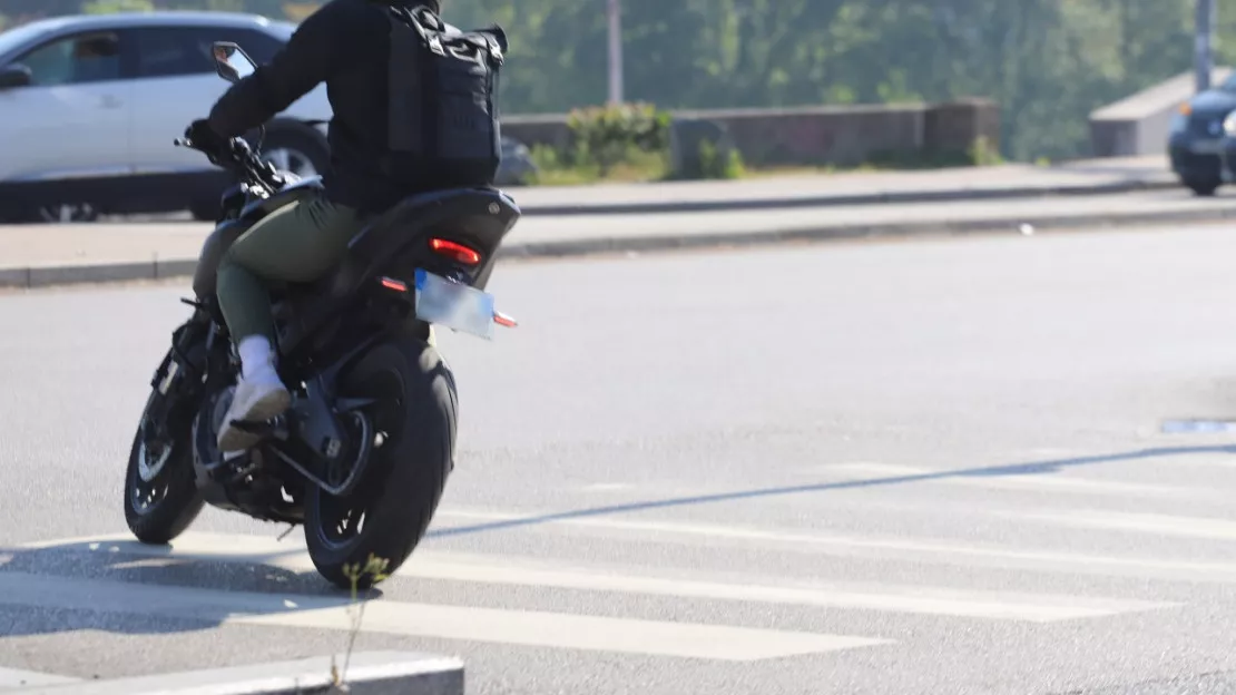 Clermont-Ferrand : un motard se tue sur le boulevard Vincent-Auriol