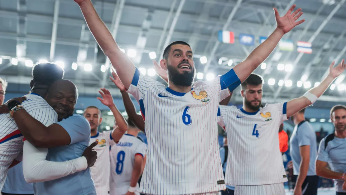 Coupe du monde de futsal : deux Auvergnats qualifiés pour la demi-finale avec les Bleus