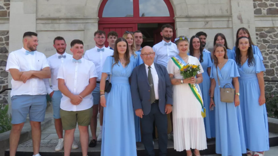 Edwine Goumillou, nouveau visage de la Rosière à Riom-ès-Montagnes (15)