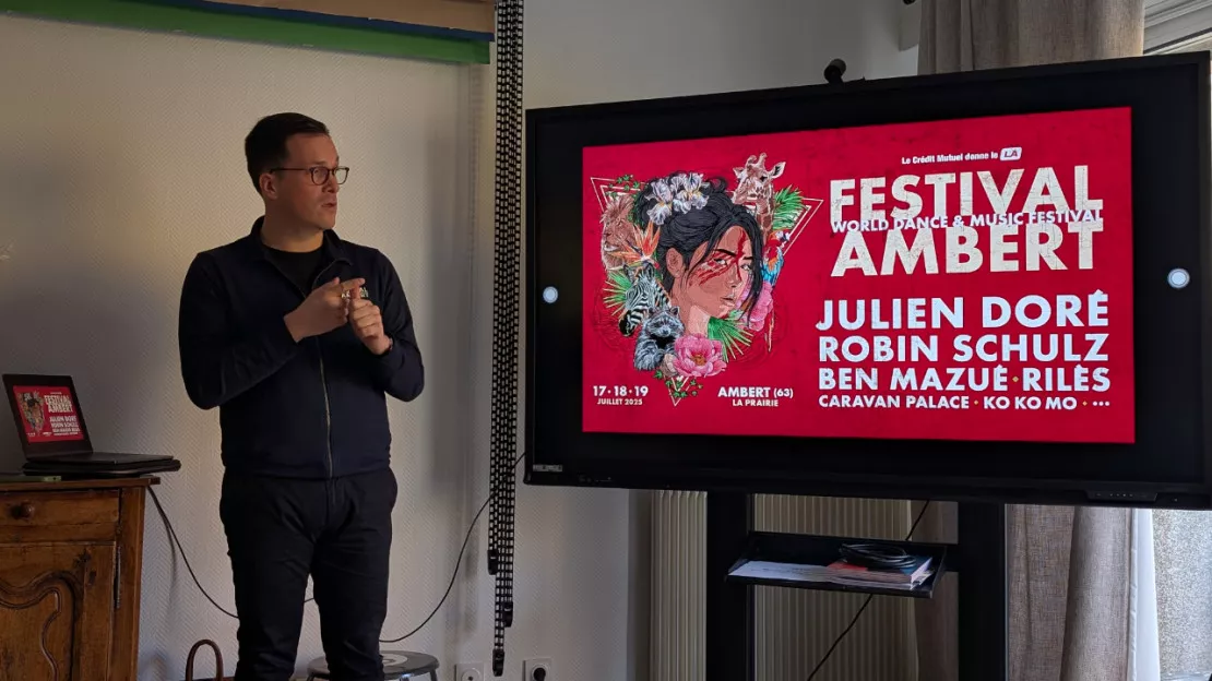 Julien Doré, Robin Schulz, Ben Mazué... Le World Festival Ambert 2025 dévoile ses premiers artistes