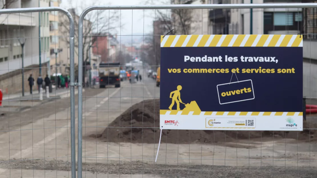 Les travaux de Clermont-Ferrand sont en pause jusqu'en 2025