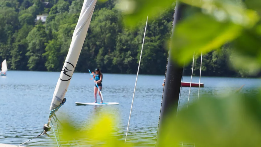 Où faire du paddle cet été en Auvergne ?