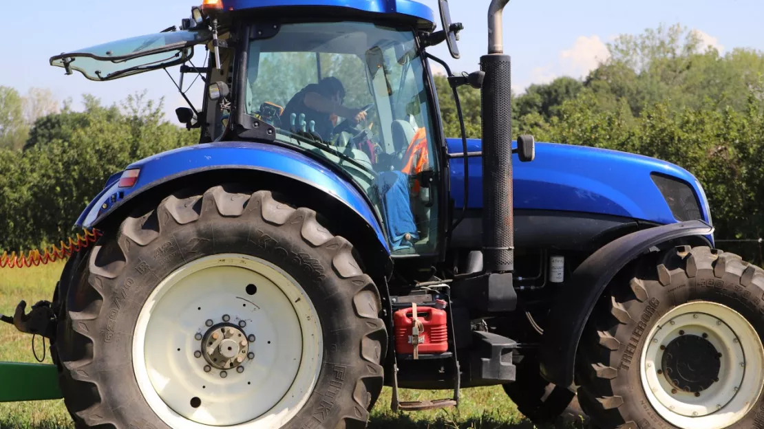 Près de Clermont : il meurt écrasé par son tracteur