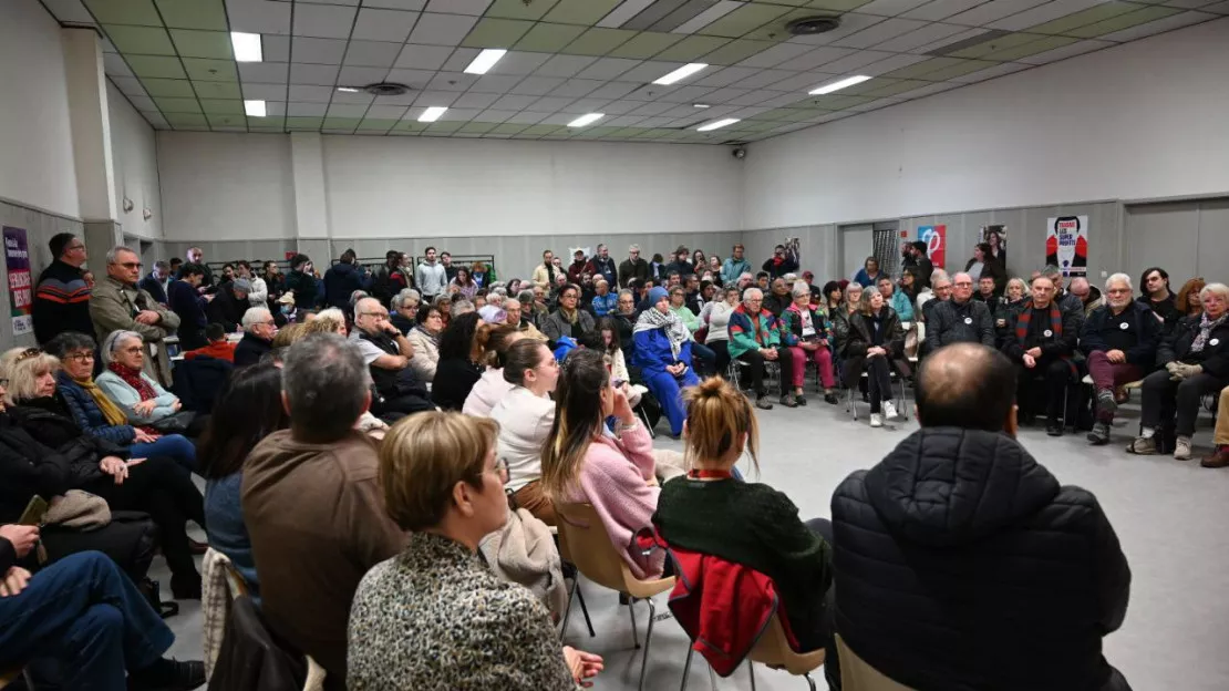 Une réunion publique contre la fermeture d’Auchan Nord à Clermont-Ferrand